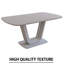 Ensemble de table de salle à manger extensible de 62,99 à 78,74 po pour 2 à 8 personnes, équipé de 6 chaises de salle à manger rembourrées en tissu polyuréthane épais, d'une table de salle à manger spacieuse, d'une table et de chaises de cuisine, avec des pieds en U-35951130-35951131