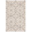 Hand Tufted Wool/Cotton Damask Rug in Gray/Beige-454958781