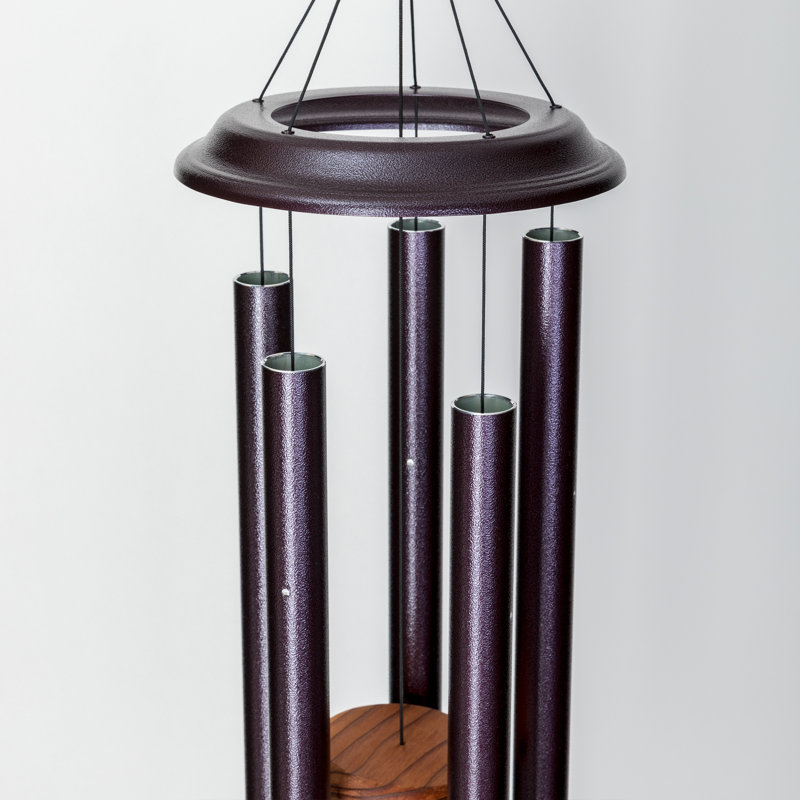 Shenandoah Melodies Aluminum Wind Chime, Prune, H 42 po x l 9 po x P 9 po