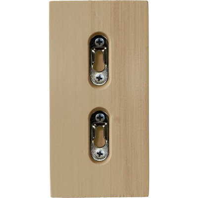 3"W x 3 1/2"D x 6"H Small Lawson Wood Corbel, Rubberwood (2-Pack)