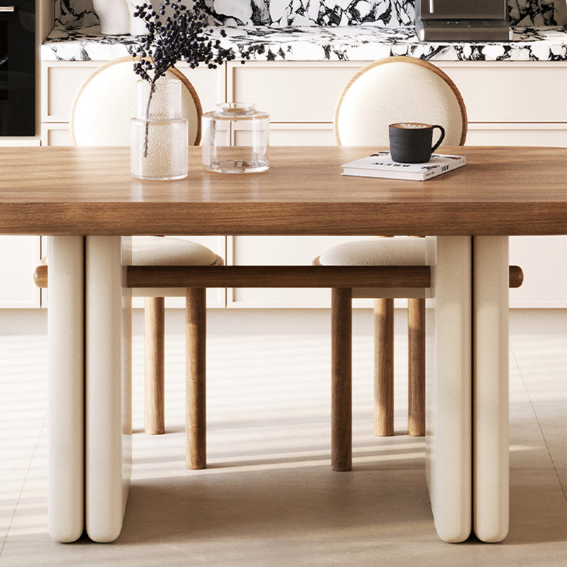 Ensemble de salle à manger ovale rétro 31,4 po, H 29,5 po x L 62,9 po x l 31,4 po