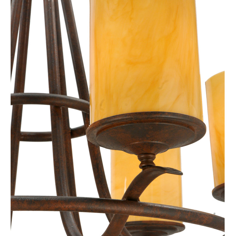 Lustre 6 lumières 36 "de large 36" Octavia