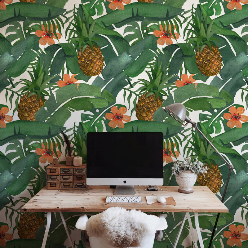 Carmalena Matte Peel & Stick Mural, 250 x 250cm