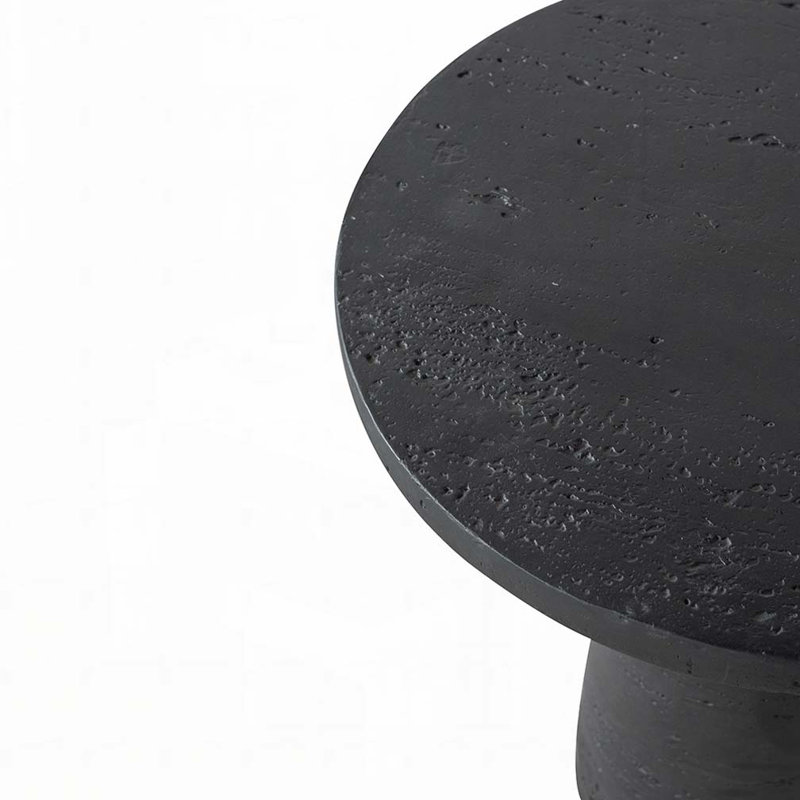 Table basse avec base piédestal