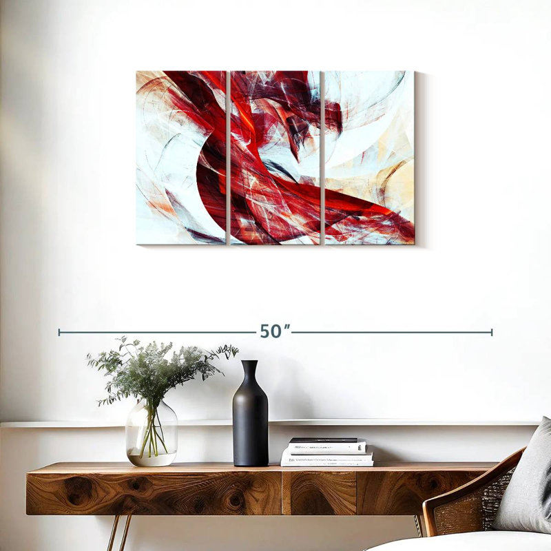 Avery Futuristic Abstract, 20" H x 33" W