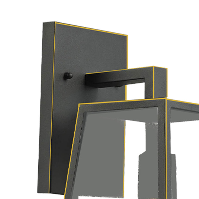Devaney Wall Light, 19.75" H x 9" W x 10.25" D, Imperial Black Finish