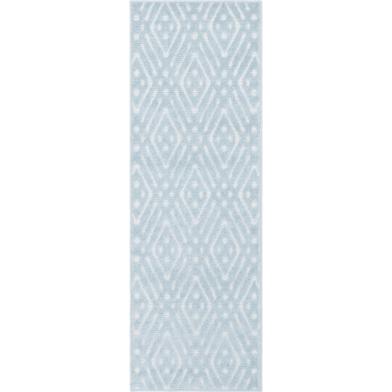 Tapis intérieur / extérieur Sabrina Soto Ella, Tapis de couloir 2 pi x 6 pi 1 po