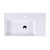 Aquaotto 32'' L Bathroom Sink