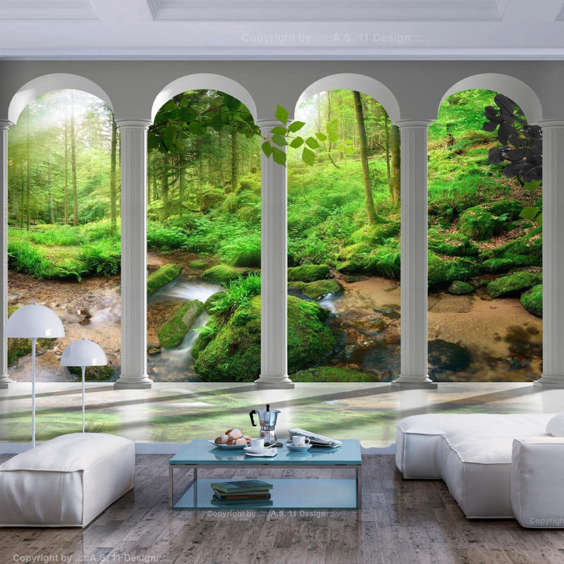 Smooth Wall Mural, 96" L x 137" W