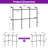 Industrial Pipe Clothing Rack, Reversible 9.85FT Clothes Hanger, Heavy Duty Garment Rack, Wall Mounted Closet Wardrobe, Corner L Shaped Walk-In Closet System,-238747264