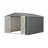  Large Metal Outdoor Storage Shed with Updated Frame, Lockable Doors, and Spacious Interior for Backyard Garden Patio Lawn-123772175-123772172