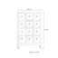 Commode d'appoint Modern Modern