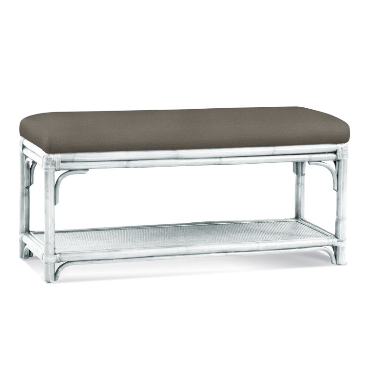Banc de rangement en osier Summer Retreat