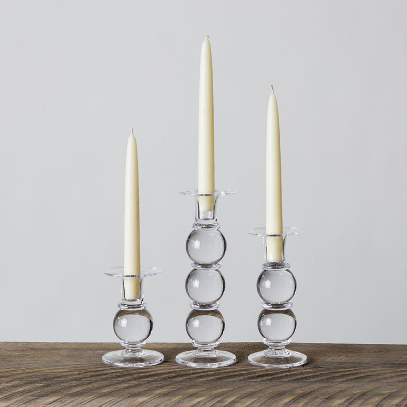Hartland Candlestick, 7.25" H x 3.13" W x 3.13" D