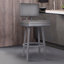 Tabouret de bar à hauteur de comptoir ou de bar pivotant avec repose-pieds Nakagawa-42220760-29962752-29962751