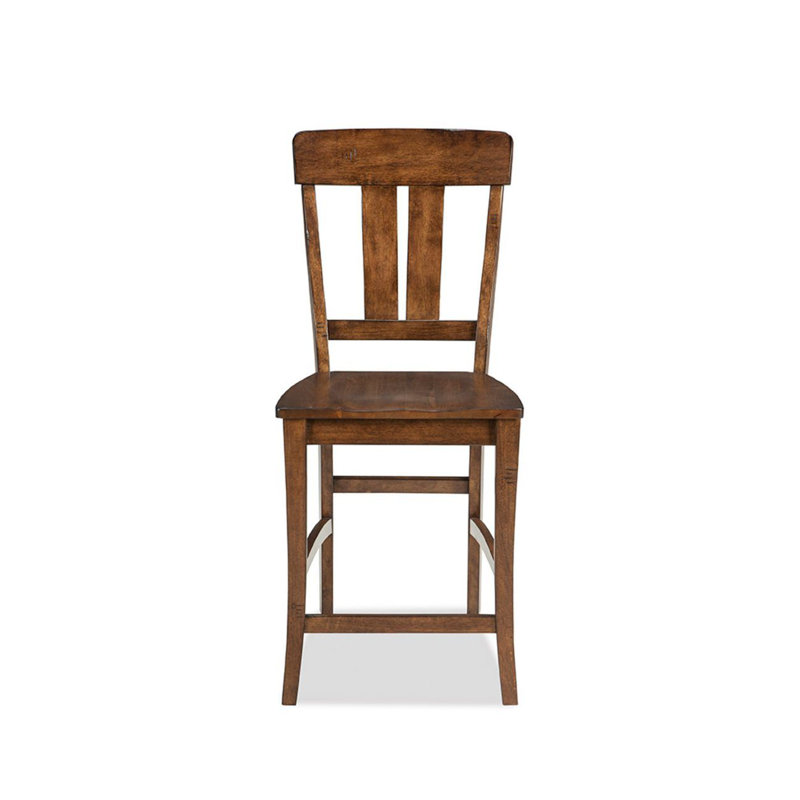 Tabouret de bar en bois massif Kimio