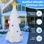 Arbre de Noël gonflable de Noël 6,2 pi avec étoile et lumières The Aisle® Holiday