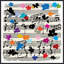 "Floral Music Notes" par Argelio, reproduction d'art sur toile encadrée-791884916
