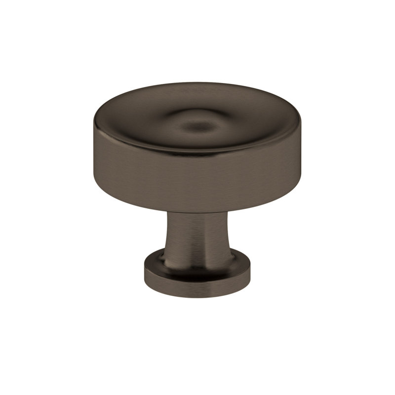 Poignée champignon 1 3/8 po de diamètre, Bronze miel