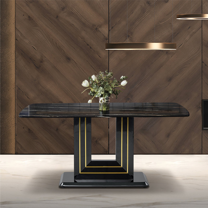 Riddoch Dining Table, Black