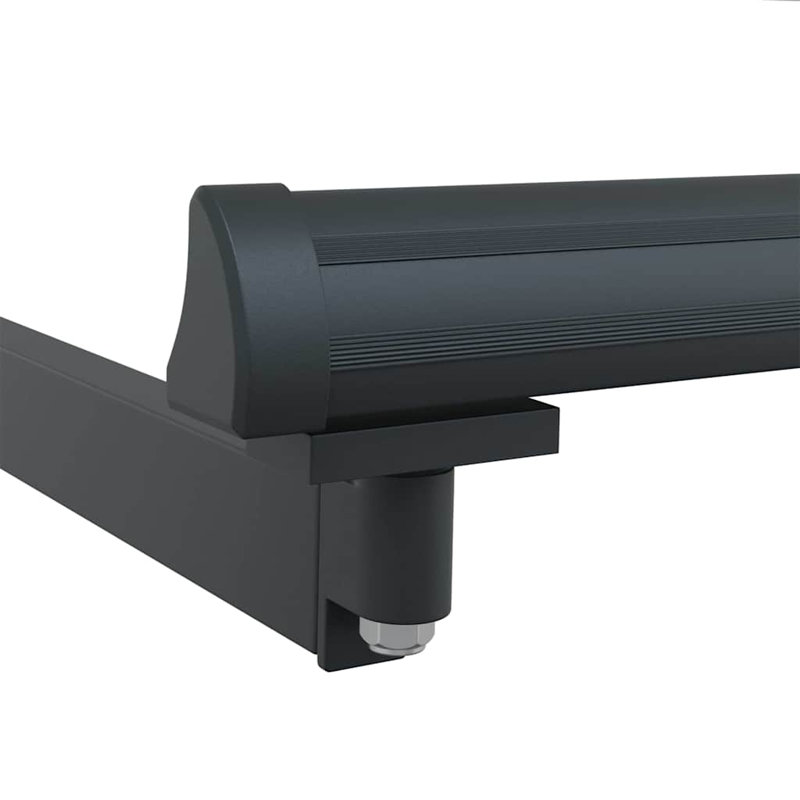 Retractable Awning, 500 cm W x 300 cm D, Anthracite/Black