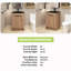 Ensemble de meuble-lavabo simple 24 po avec plateau en céramique Marialana-1399745069