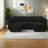 Space-saving Sofas, Foam Black Modular, Modern Minimalist Living