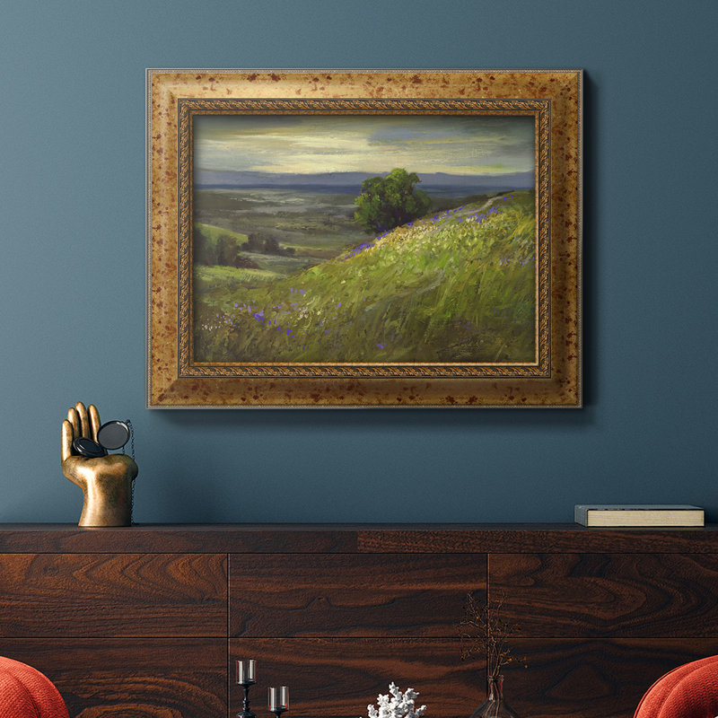 " Path Up Windy Hill " Painting