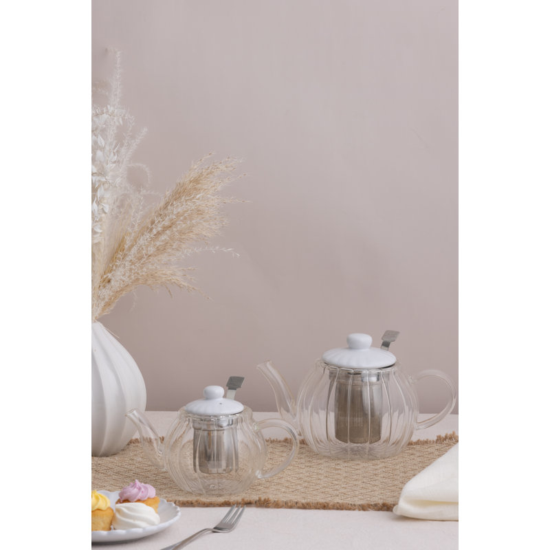 Price & Kensington Luxe Glass Teapot, 500ml