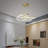 Beacan Dimmable LED Geometric Chandelier-1215442326