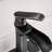 Single-Hole Single-handle Bathroom Faucet with Drain Assembly-97839224