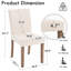 Solid Wood Upholstered Dining Chairs (Set of 2)-696470668