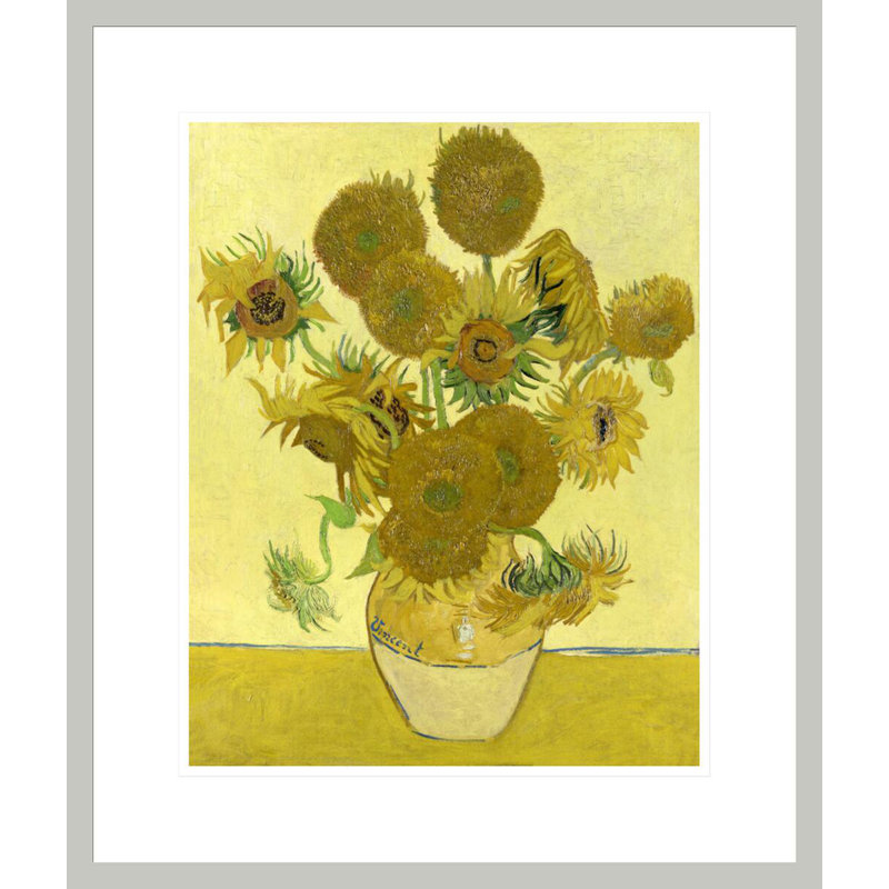 Tournesols par Vincent van Gogh, 20,86 po H x 17,75 po L