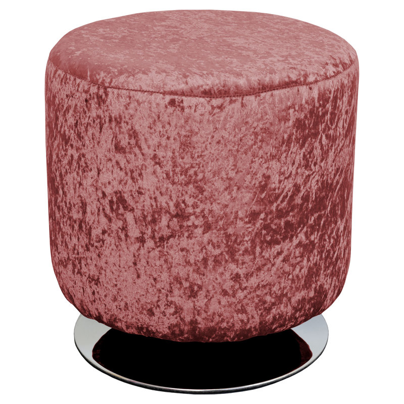 Humphrey 47Cm Tall Swivel Drum Stool, Plum