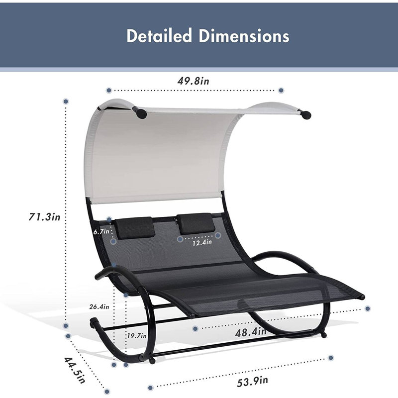 Elius Outdoor Chaise Lounge
