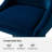 Westlyn Task Chair with Velvet and Double Wheel-103369490-28329885