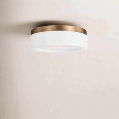 Helmes 1-Light 12'' LED Flush Mount