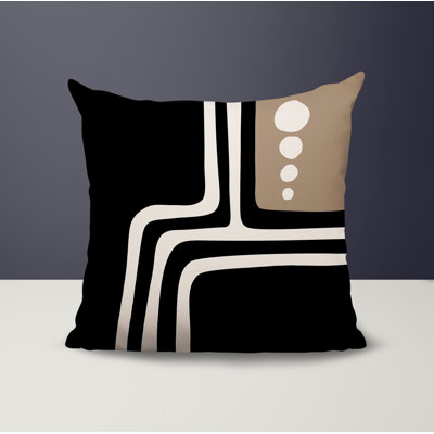 Tobe Minimalist Reversible Indoor/Outdoor Square Pillow