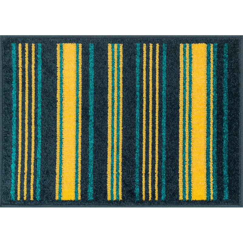 Laudenslager Striped Indoor Rug, Rectangle 2'5" x 3'9"