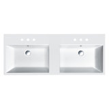 New Light 125 49.21'' L Bathroom Sink