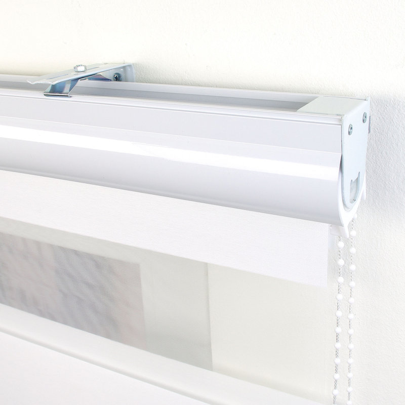 Semi Sheer Roller Shade, 220cm L x 90cm W, White