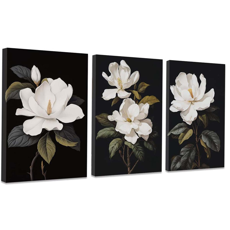 3 Piece Wrapped Canvas Print, 60 cm H x 120 cm W