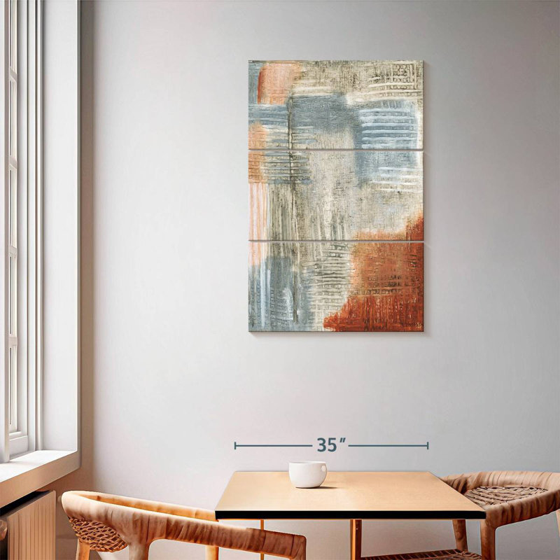 Avery Summer Rust II, 57" H x 36" W