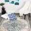 Tapis oriental bleu / beige Allain-32002336