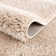 Cristiona Solid Colour Machine Woven Polyester Area Rug in Beige