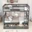 Lit superposé simple en bois 2 tiroirs-1565840212