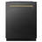 ZLINE Autograph Edition 24 in. Monument Series Top Touch Control Tall Tub Dishwasher in Black Stainless Steel W/ Champagne Bronze Handle, 45dBa (DWMTZ-BS-24-CB)-71248902