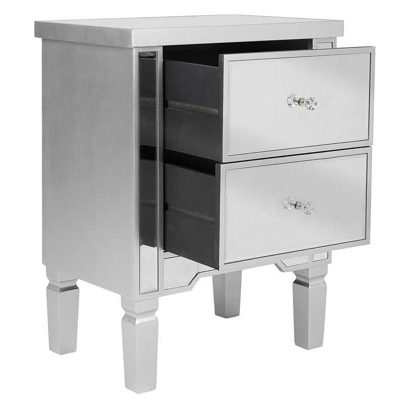 Juniper 49cm W Manufactured Wood Bedside Table