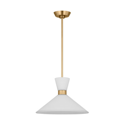 Luminaire suspendu moyen 1 lumière Belcarra