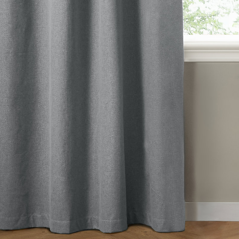 The Ultimate Blackout Blackout Curtain Panel Pair, 117cm Width x 137cm Drop, Blue